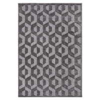 Antracitový koberec 57x90 cm Iconic Hexa – Hanse Home