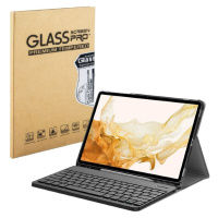 Pouzdro Case Pouzdro S Klávesnicí Pro Samsung Galaxy Tab S8 11 Palců Sklo