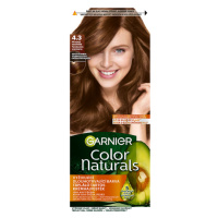 Garnier Color Naturals permanentní barva na vlasy 4 ,3 Přirozená zlatohnědá, 60 +40 +12 ml