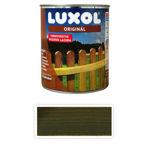 LUXOL Originál - dekorativní tenkovrstvá lazura na dřevo 0.75 l Jedlově zelená
