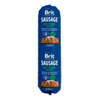 Salám Brit Sausage krůta s hráškem 800g