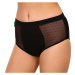 Bodylok Menstruační kalhotky Bambus Hi-Waist Black silná menstruace (BD2204) S