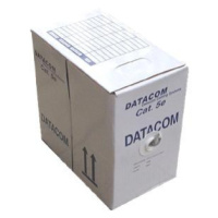 DATACOM FTP Cat5e PVC kabel 305m (lanko) šedý