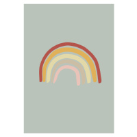 Ilustrace Rainbow Green, Studio Collection, 26.7x40 cm