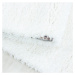 Ayyildiz koberce Kusový koberec Brilliant Shaggy 4200 Snow - 80x250 cm