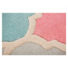 Flair Rugs koberce Ručně všívaný kusový koberec Illusion Rosella Pink/Blue - 120x170 cm