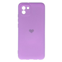 Vennus Valentýnské pouzdro Heart pro Samsung Galaxy A03 - fialové