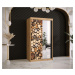 Šatní skříň Abi Drewno 2 Barva korpusu: Bílá, Rozměry: 150 cm, Dveře: Drewno - dřevo + zrcadlo