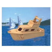 Woodcraft Dřevěné 3D puzzle jachta