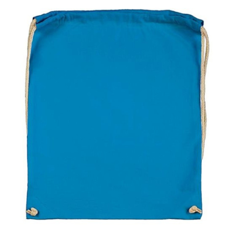 Bavlněný batoh k domalování - barva světle modrá PRIMO