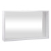 Krajcar ZRS zrcadlo s LED osvětlením 80 x 65 x 15,5 cm bez vypínače bílá ZRS1.80