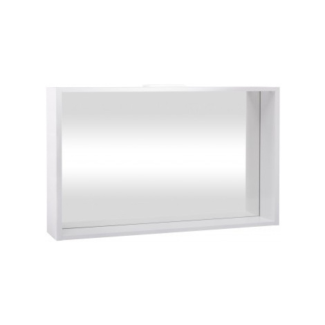 Krajcar ZRS zrcadlo s LED osvětlením 80 x 65 x 15,5 cm bez vypínače bílá ZRS1.80