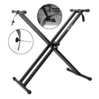 Veles-X Compact Security Double X Keyboard Stand