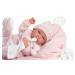 Llorens 73860 NEW BORN HOLČIČKA - realistická panenka miminko s celovinylová tělem - 40cm