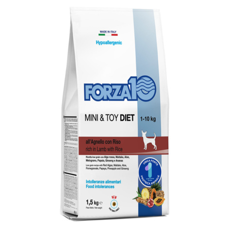 Forza10 Mini & Toy Diet Jehněčí s rýží pro psy - 2 x 1,5 kg Forza10 Maintenance Dog