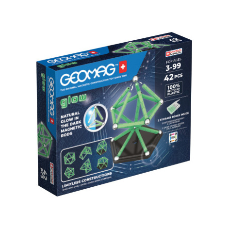 Geomag Glow Recycled 42 dílků