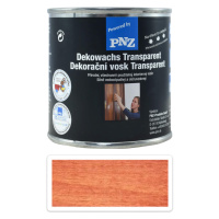 PNZ Dekorační vosk Transparent 0.25 l Mahagon