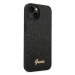 Guess GUHCP14MHGGSHK hard silikonové pouzdro iPhone 14 PLUS 6.7" black Glitter Script