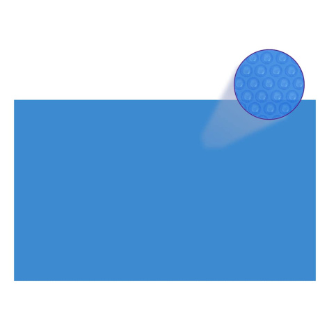 vidaXL Obdélníkový kryt na bazén 1000 x 600 cm PE modrý