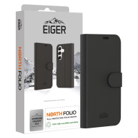 Pouzdro Eiger North Folio Case for Samsung A15 in Black