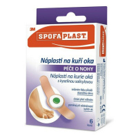 3M™ SPOFAPLAST 183 Náplasti na kuří oka 70 mm x 12,5 mm 6 kusů