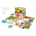EFKO Baby Puzzle BIG Farma velké dílky skládačka set 24 dílků 68x47cm v krabici