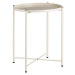 tectake 404186 odkládací stolek chester 45,5x45,5x53cm - bílá - bílá