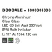NOVA LUCE závěsné svítidlo BOCCALE chromovaný hliník čiré sklo G9 5x5W IP20 vč. žárovky 13003013