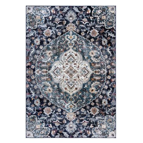 Tmavě modrý koberec Flair Rugs Jaleh, 120 x 170 cm