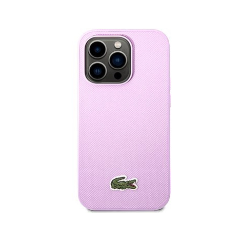 Lacoste Iconic Petit Pique Logo Zadní Kryt pro iPhone 14 Pro Purple