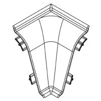 Roh vnitřní pro lištu k pracovní desce BL44 etna 119