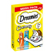 Dreamies Creamy Snacks - Výhodné balení kuřecí s lososem (84 x 10 g)