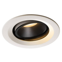 SLV BIG WHITE NUMINOS MOVE DL M vnitřní LED zápustné stropní svítidlo bílá/černá 2700 K 55° otoč