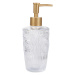 Dávkovač mýdla | COIMBRA | průhledné sklo | 8X8X17,8 cm | 866697 Homla