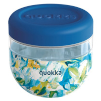 QUOKKA - Bubble, Plastová nádoba na jídlo BLUE PEONIES, 770ml, 40134