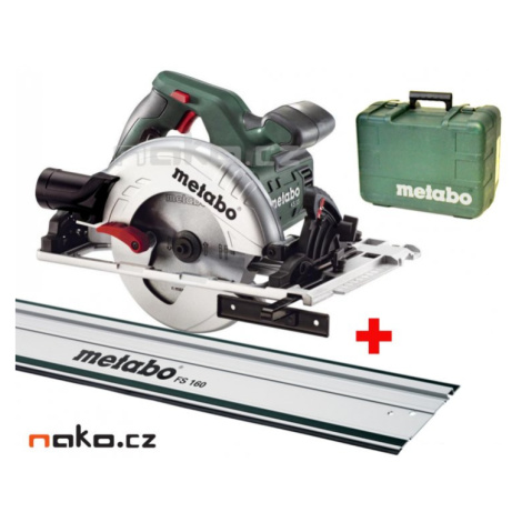 METABO KS 55 FS SET okružní pila v kufru + hliníková lišta FS 160, 691064000