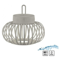 PAUL NEUHAUS JUST LIGHT LED stolní lampa průměr 25cm moblní na baterie USB IP44 stmívatelné doty