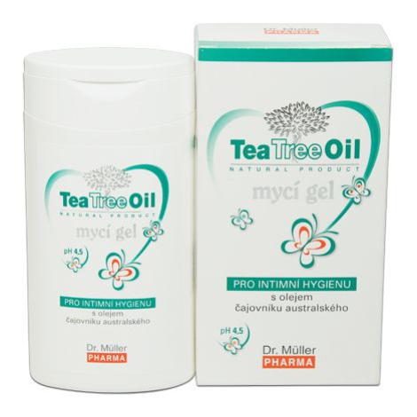 Dr. Müller Tea Tree Oil Mycí gel pro intimní hygienu 200 ml Dr.Müller