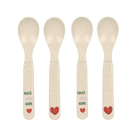 Lässig Spoon Set PP/Cellulose Happy Rascals Heart lavender