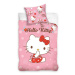 Carbotex Povlečení do postýlky Hello Kitty Malá Mlsalka