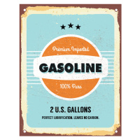 Ilustrace Gasoline, Fadil Roze, 30 × 40 cm