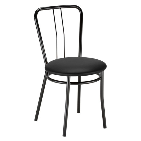 Židle ALBA black V04 černá BAUMAX