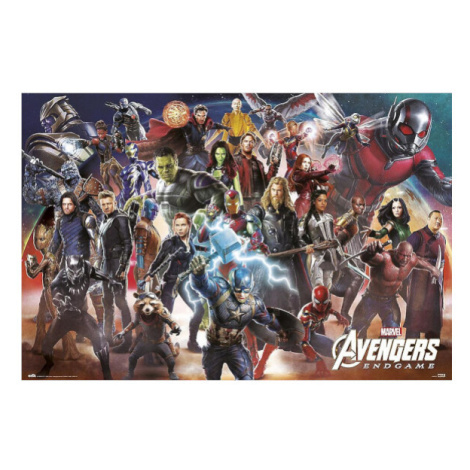 Plakát Avengers: Endgame - Line Up (137) Europosters