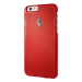 Kryt Ferrari - Perforated Aluminium  Hard Case Apple iPhone 6/6s- Red (FEPEHCP6RE)