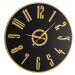 KARE Design Nástěnné hodiny Casino - černá, Ø76cm