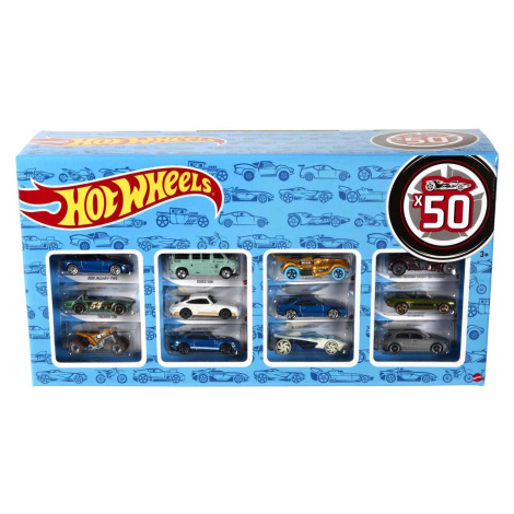 Mattel hot wheels dárkové balení 50 autíček, cgn22