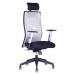 Ergonomická kancelářská židle OfficePro Calypso Grand Barva: šedá, Opěrka hlavy: s opěrkou