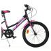 DINO Bikes - Dětské kolo 20" 420D-04SC -AURELIA černo-růžové s převody