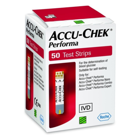 ACCU-CHEK Performa 50 testovacích proužků