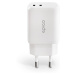EPICO síťová nabíječka, 2x USB-C, 45W, bílá - 9915101100143